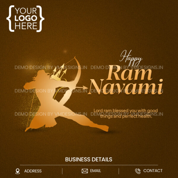 Ram Navami Golden Lord
