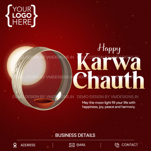 Karwa Chauth Moon with Bright Light