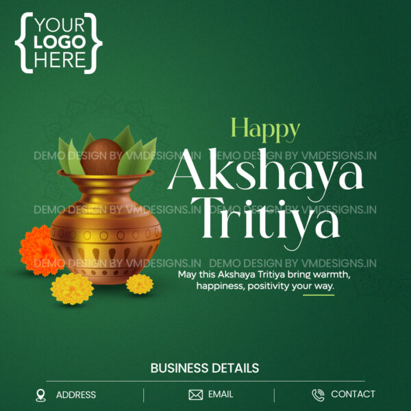 Akshaya Tritiya Kalash with Suited BG1