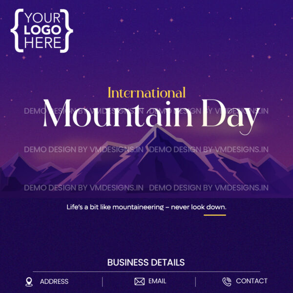 International Mountain Day Mountains