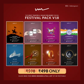 Festival Pack V18 Social Media Designs - web