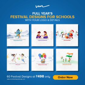 Festival Pack V23 Social Media Designs for Schools